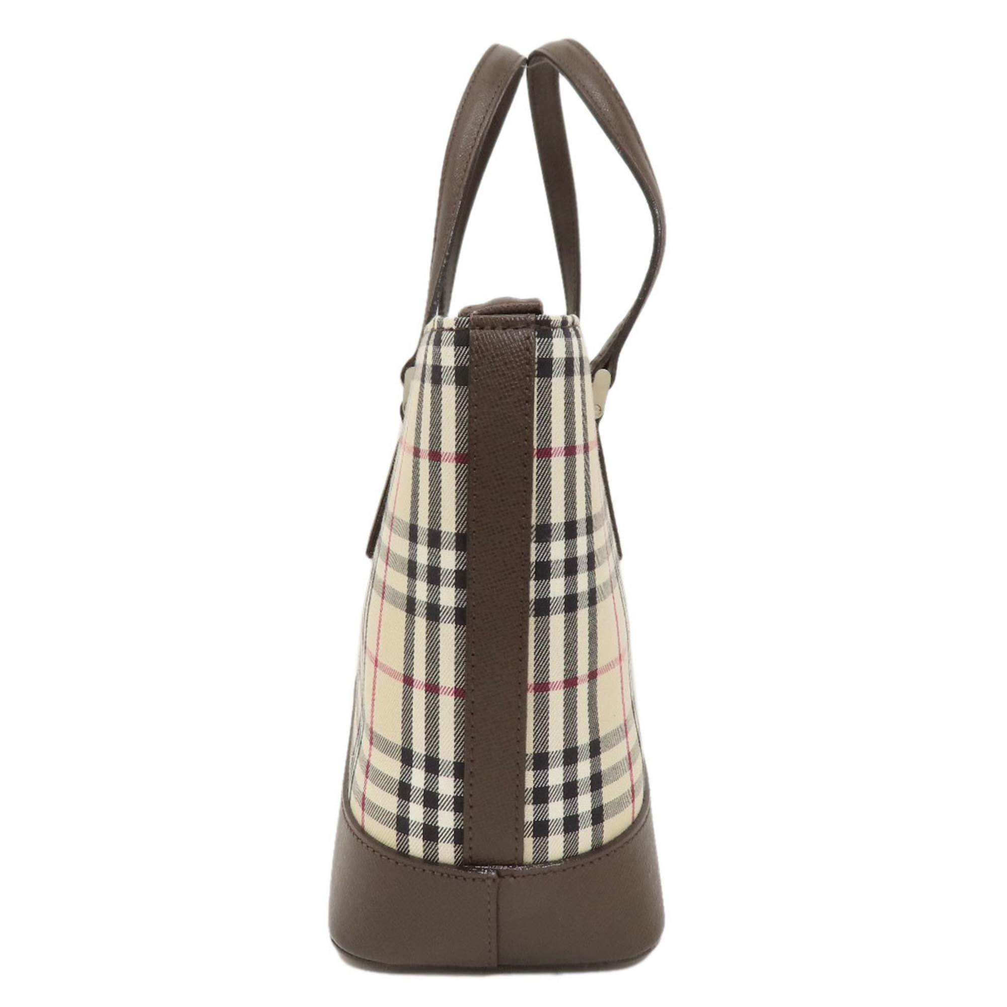 Burberry Nova Check Handbag Canvas Women's BURBERRY