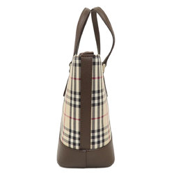 Burberry Nova Check Handbag Canvas Women's BURBERRY