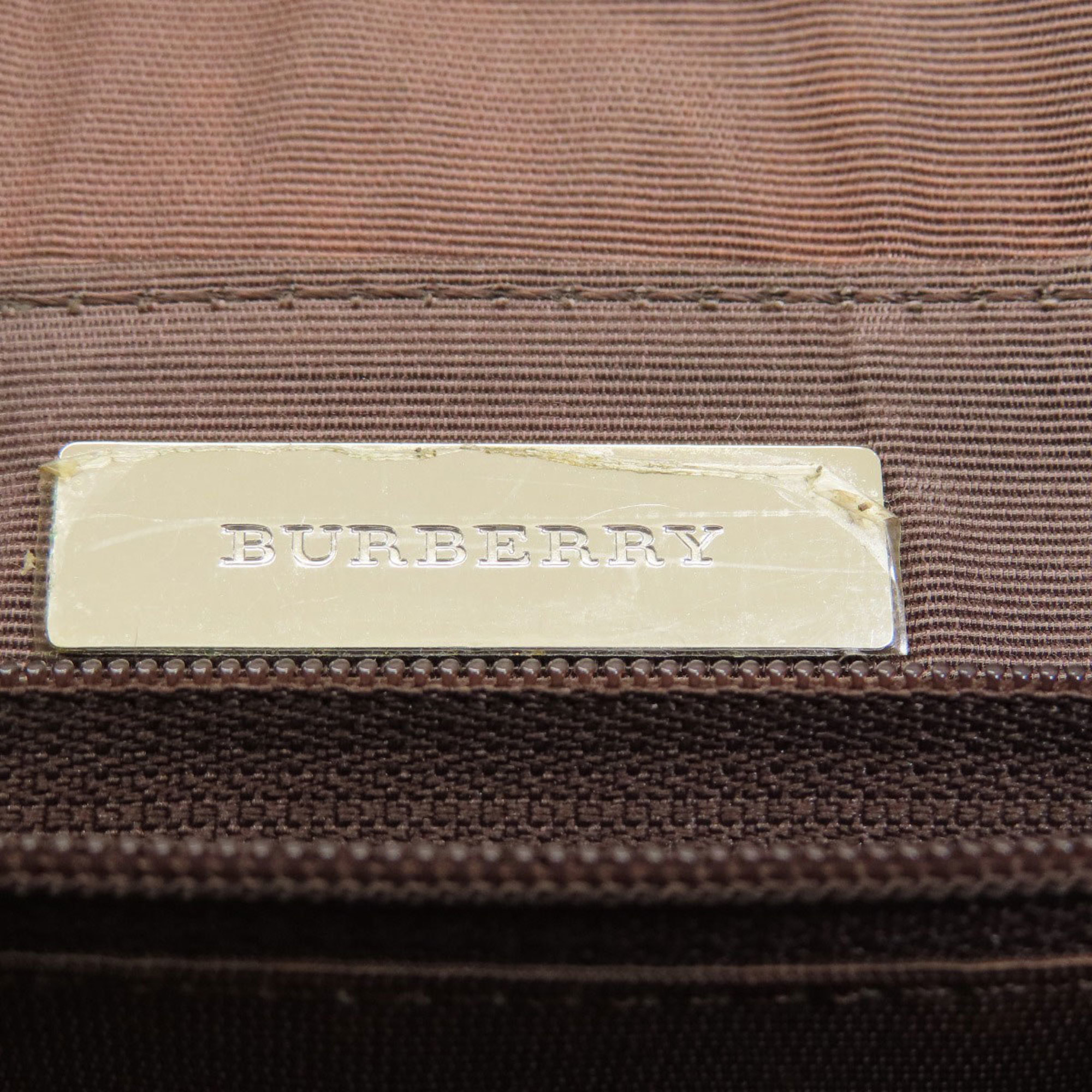 Burberry Nova Check Handbag Canvas Women's BURBERRY