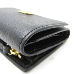 Gucci PETITE MARMONT 644407 Women's Leather Wallet (tri-fold) Black