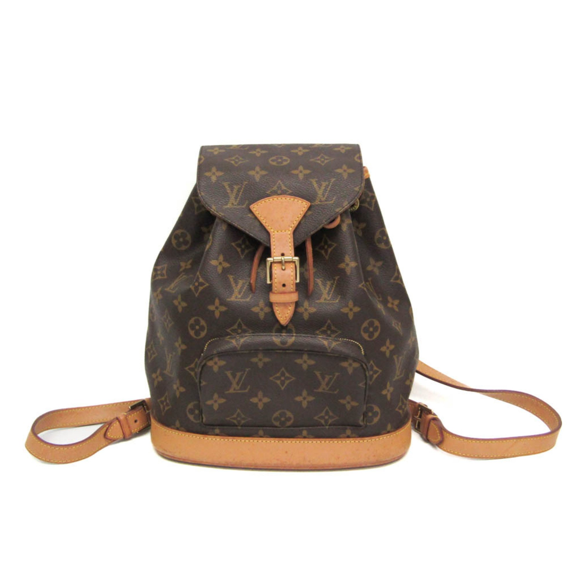 Louis Vuitton Monogram Montsouris MM M51136 Women's Backpack Monogram