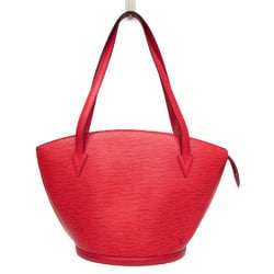 Louis Vuitton Epi Saint Jacques Shopping M52267 Women's Shoulder Bag Castilian Red