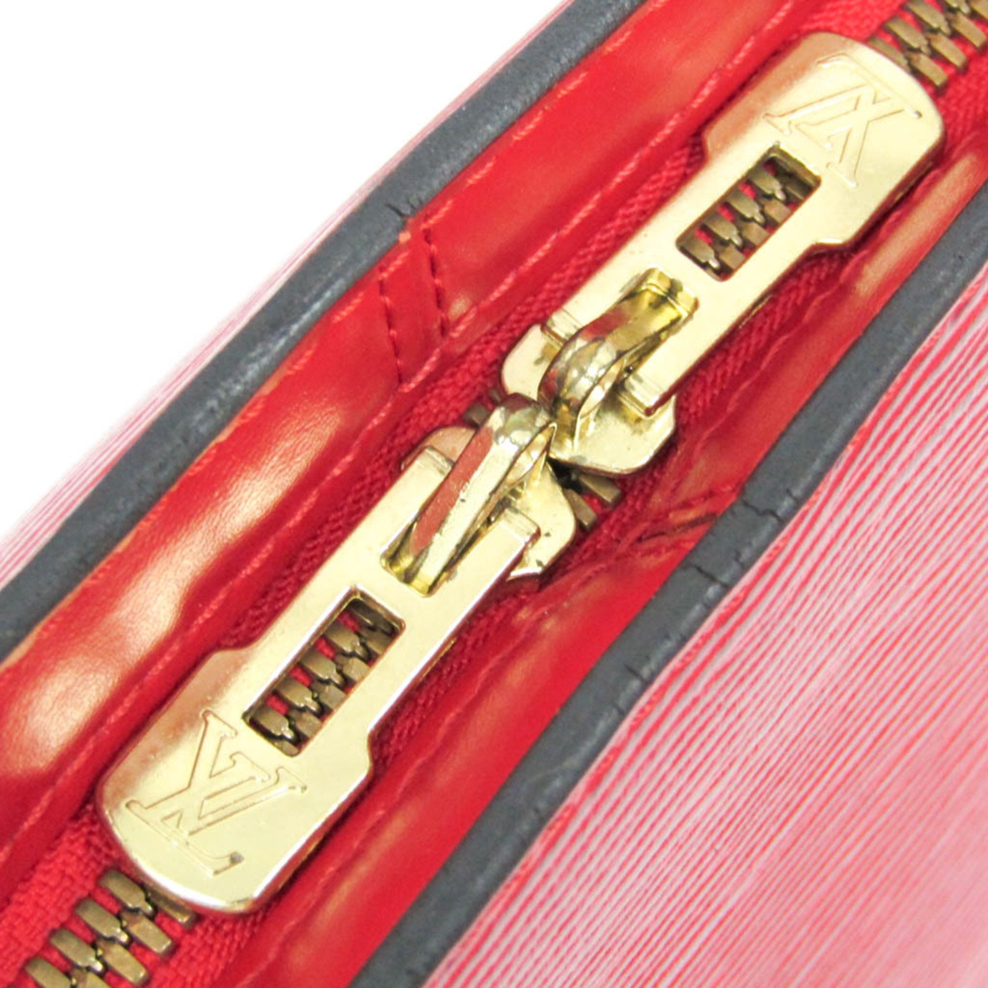 Louis Vuitton Epi Lussac M52287 Women's Shoulder Bag Castilian Red