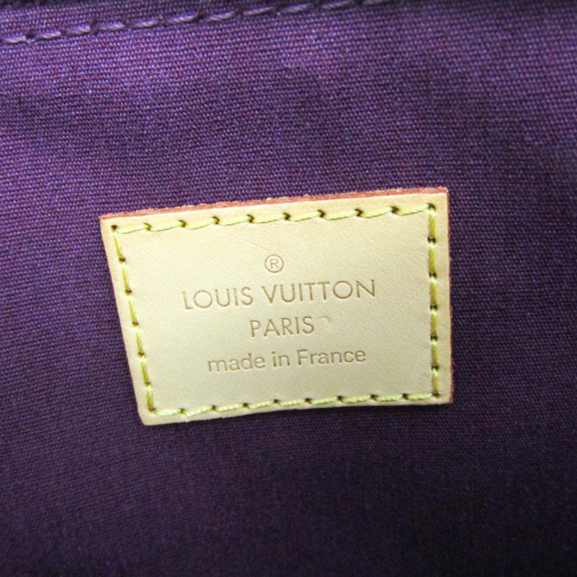 Louis Vuitton Monogram Vernis Bellevue GM M93588 Women's Tote Bag Violet