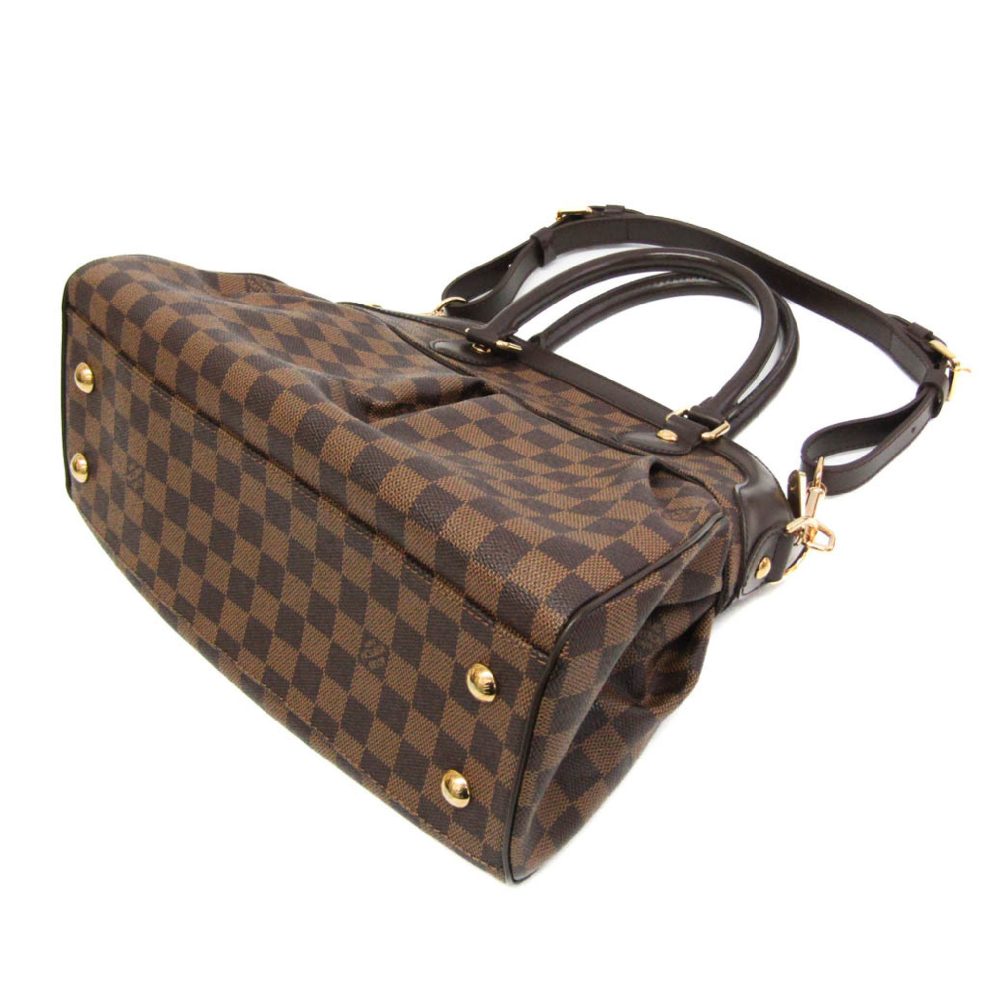 Louis Vuitton Damier Trevi PM N51997 Women's Handbag,Shoulder Bag Ebene