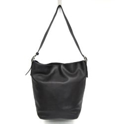 Coach 9151 Women's Leather Shoulder Bag Black