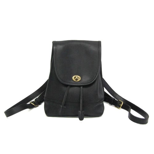 Coach 9960 Women's Leather Backpack Black