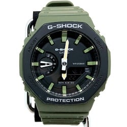 G-SHOCK CASIO Casio Watch GA-2110SU-3AJF Khaki Green Black Octagonal Face Utility Color Ana-Digi Digi-Ana Quartz Men's Kaizuka Store ITN9G0BRZQ34 RK1261D