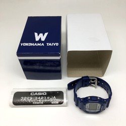 G-SHOCK CASIO Casio Watch DW-5600VT YOHAMA TAIYO DeNA BAYSTARS Baystars 70th Anniversary of the Team's Founding Yokohama Taiyo Whales Digital Blue Men's Mikunigaoka Store ITMRPTMXF8P0