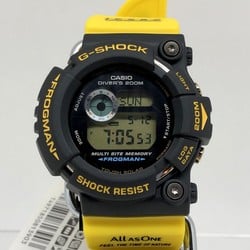 G-SHOCK CASIO Casio Watch GW-204K-9JR Dolphin/Whale FROGMAN Tough Solar Digital Resin Titanium Black Yellow Men's Mikunigaoka Store IT4802NJJAS0 RM3536D