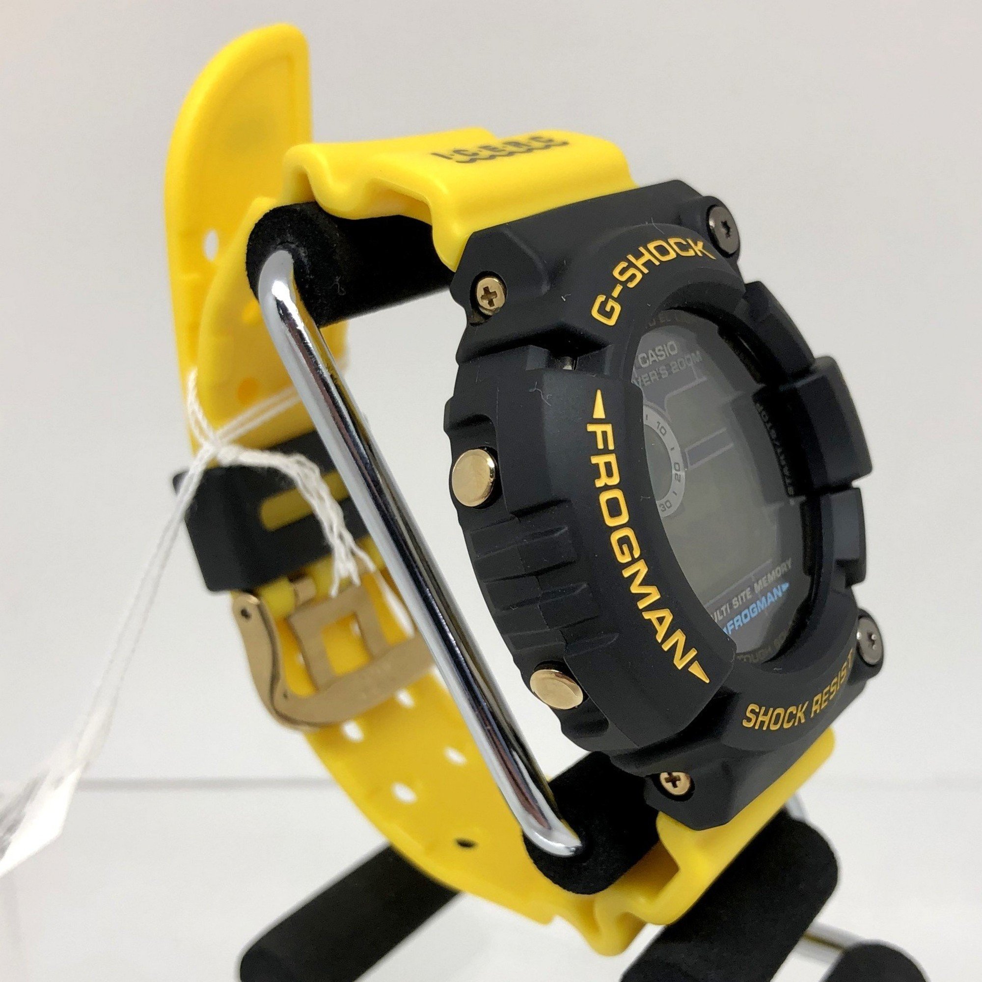 G-SHOCK CASIO Casio Watch GW-204K-9JR Dolphin/Whale FROGMAN Tough Solar Digital Resin Titanium Black Yellow Men's Mikunigaoka Store IT4802NJJAS0 RM3536D