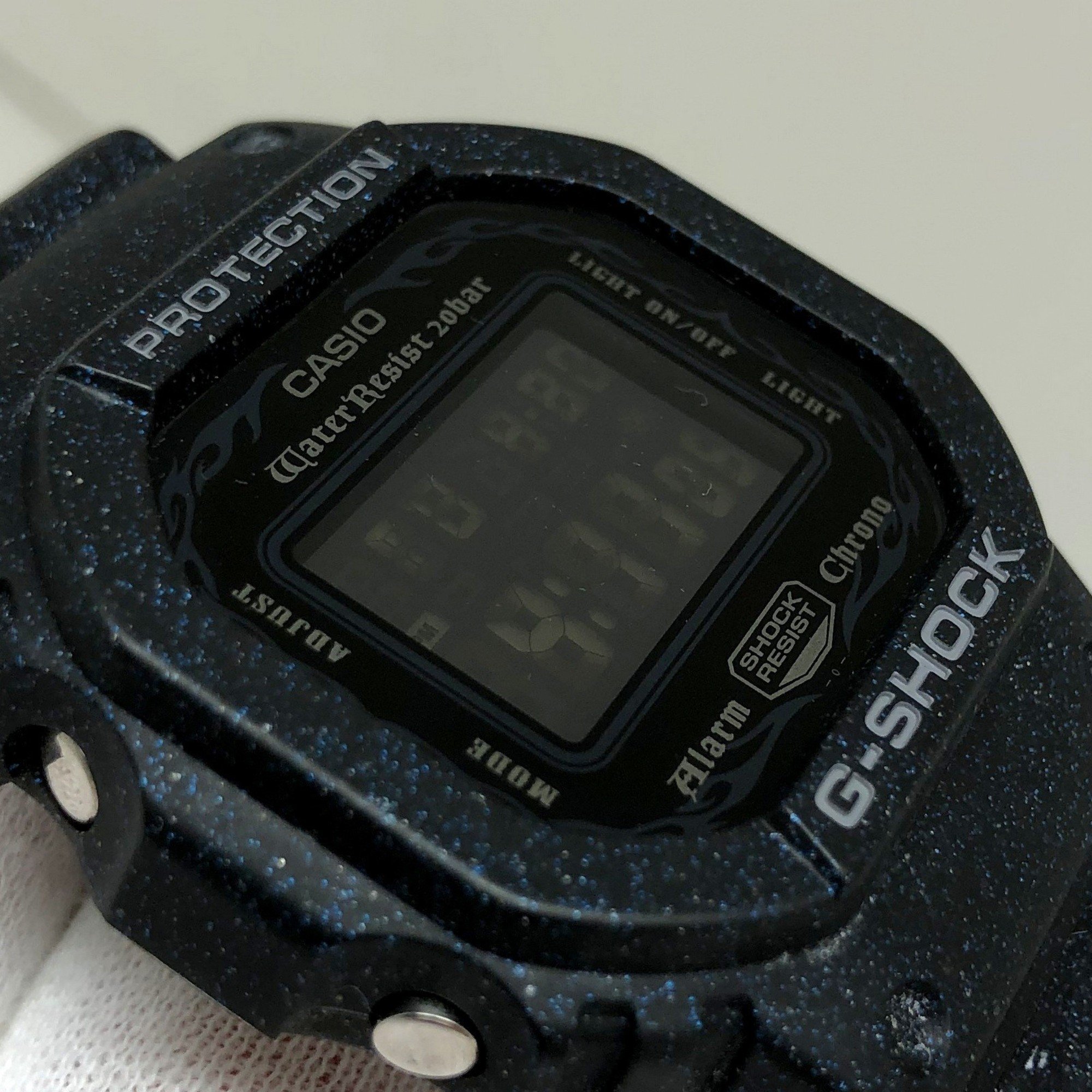 G-SHOCK CASIO Casio Watch DW-5600GM-1 Metallix-G Metallic Foil Black Digital Resin Men's Mikunigaoka Store ITFQ8CLPNFBC