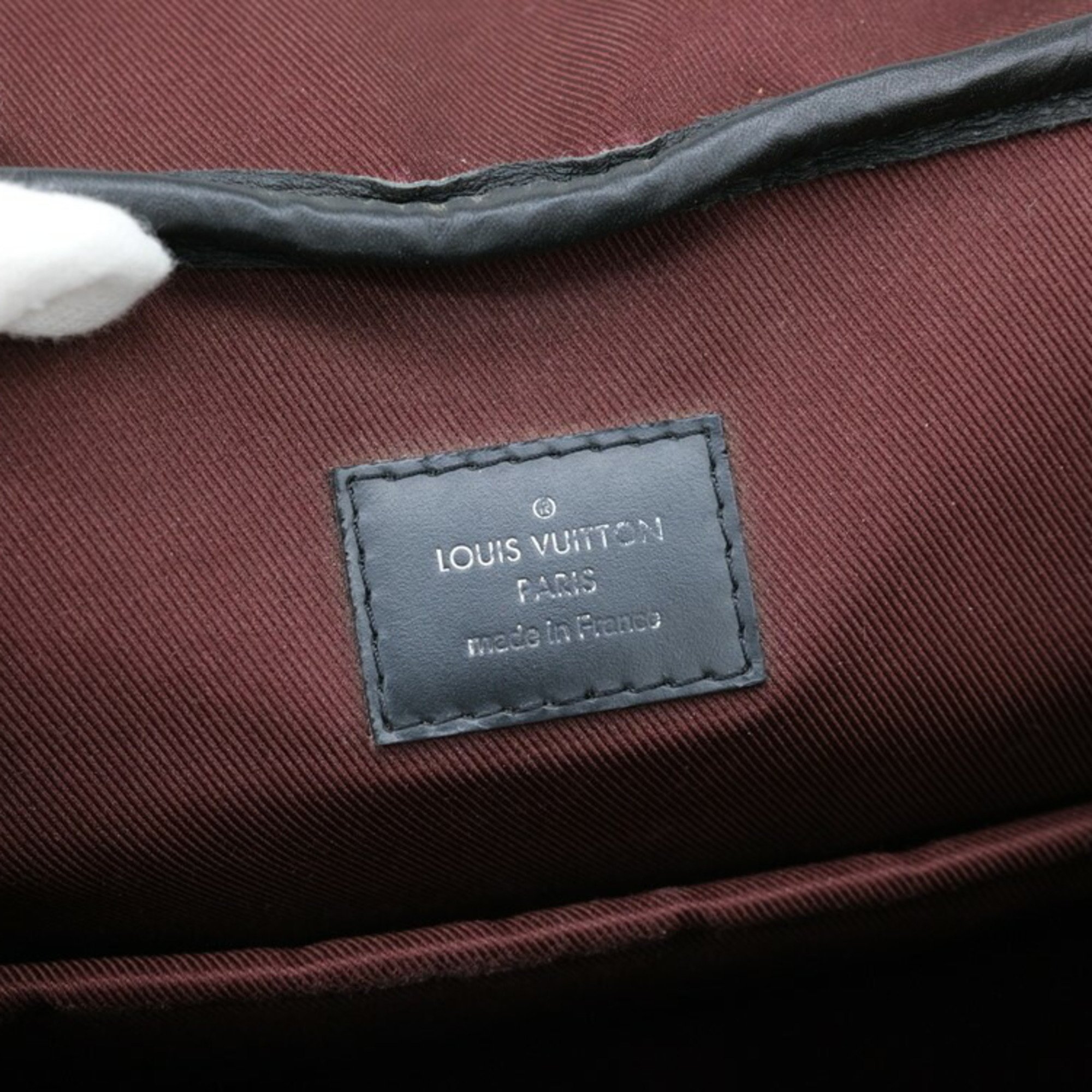 LOUIS VUITTON Louis Vuitton Monogram Macassar Rucksack Backpack Brown Leather M43422