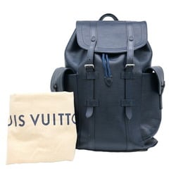 LOUIS VUITTON Louis Vuitton Christopher PM Epi Leather Backpack Blue Marine Navy M58868