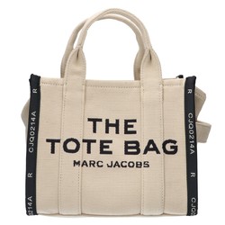 MARC JACOBS M0017025 The Jacquard Tote Bag Small WARM SAND Women's