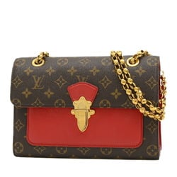 Louis Vuitton Monogram Victoire Double Chain Shoulder Bag Cerise M41731