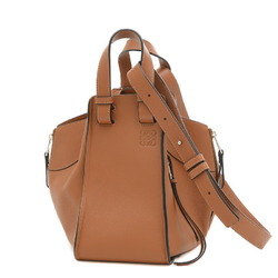 LOEWE Hammock Small Shoulder Bag Leather Tan Brown 387.30.S35