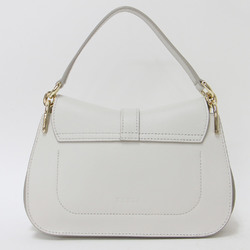 FURLA Shoulder Bag Light Gray Handbag Calf Leather 24SS Women's