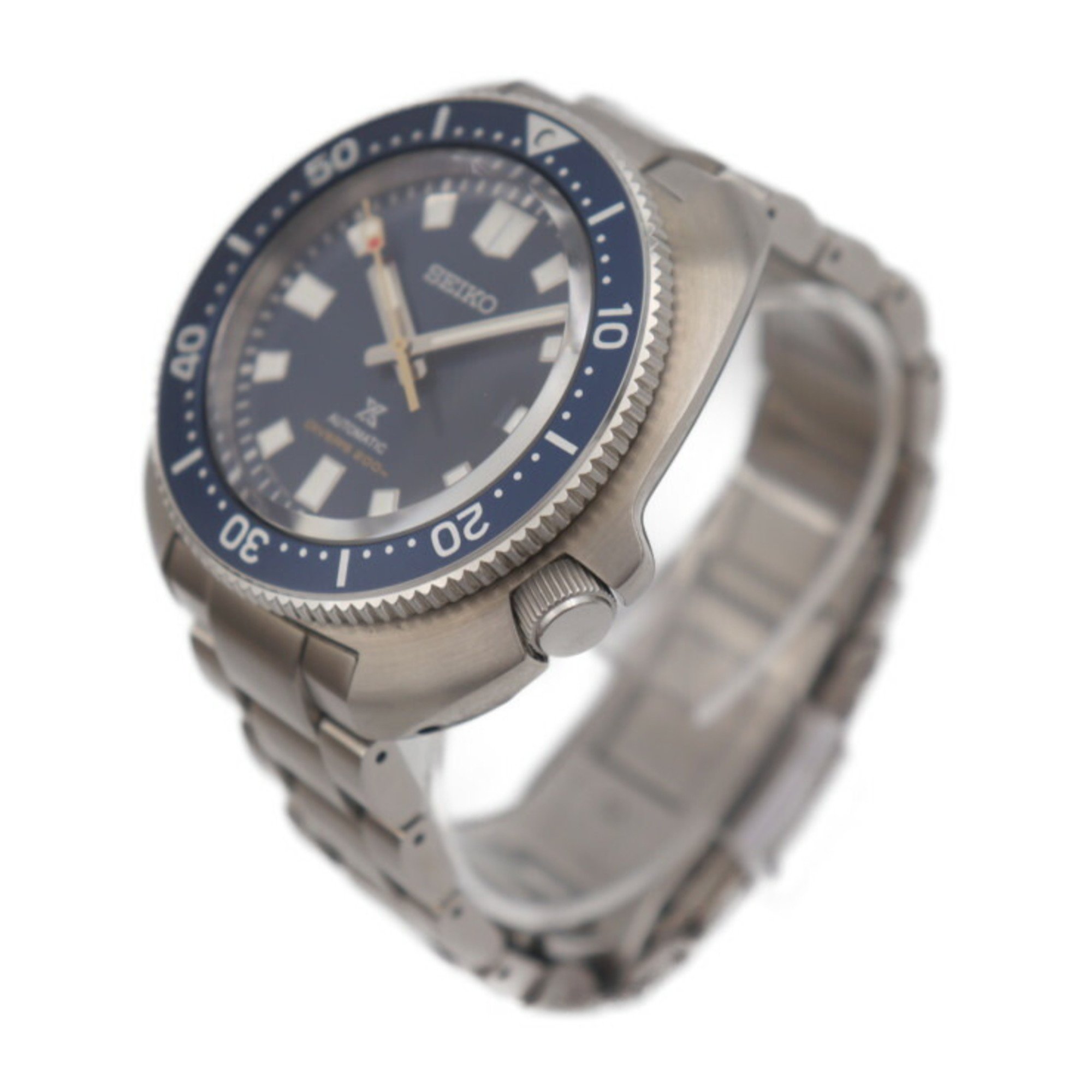 SEIKO Prospex Diver Scuba 55th Anniversary Model Watch SBDC123 / 6R35-01G0 Stainless Steel Silver Blue Dial Mechanical 1970 Automatic Limited to 5500