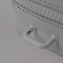 LOUIS VUITTON Louis Vuitton Handle Soft Trunk LV Ornament Shoulder Bag M21833 Calf Leather Blanc White Handbag Monogram