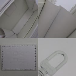 LOUIS VUITTON Louis Vuitton Handle Soft Trunk LV Ornament Shoulder Bag M21833 Calf Leather Blanc White Handbag Monogram