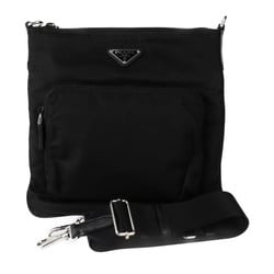 PRADA Prada Crossbody Bag Shoulder 1BH716 Nylon Black Triangle