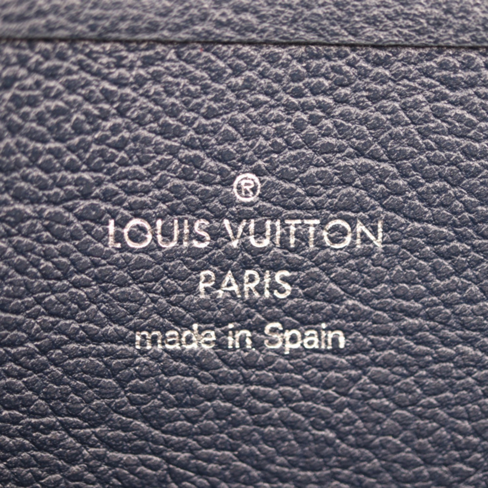 LOUIS VUITTON Louis Vuitton Cabas Voyage NV Tote Bag M53240 Taurillon Leather Navy Shoulder