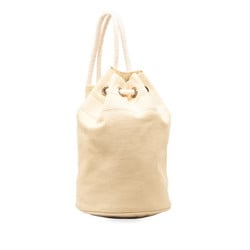 Hermes Sac Marine Recif MM Shoulder Bag Ivory White Cotton Women's HERMES