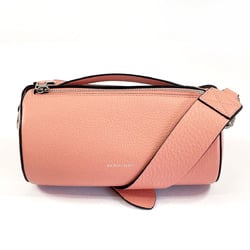 BURBERRY Burberry Barrel Bag Shoulder Leather Pink Women's N4023905