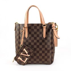 LOUIS VUITTON Louis Vuitton Belmont NV BB N60297 Handbag Damier Canvas Brown Women's N4034217