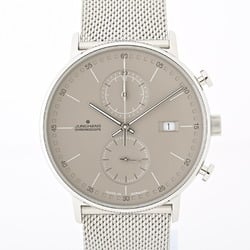 Junghans Form C 041 4878.44 Grey Quartz Wristwatch A-154103