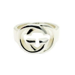 GUCCI Gucci Interlocking Silver Ring 190483 Size 7 SV925 AG925 Women's Men's Current