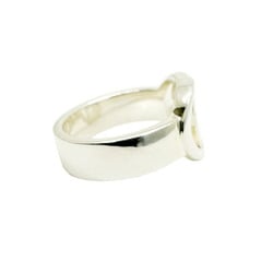 GUCCI Gucci Interlocking Silver Ring 190483 Size 7 SV925 AG925 Women's Men's Current