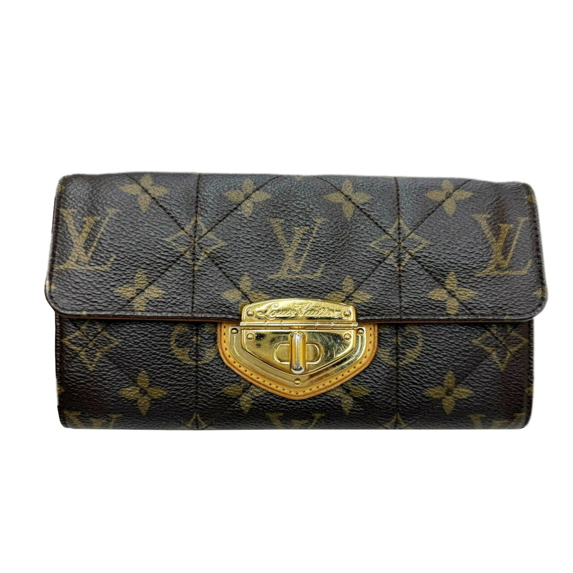 LOUIS VUITTON Louis Vuitton Portefeuille Sarah Monogram Etoile Long Wallet M66556 SP4069 Brown Women's