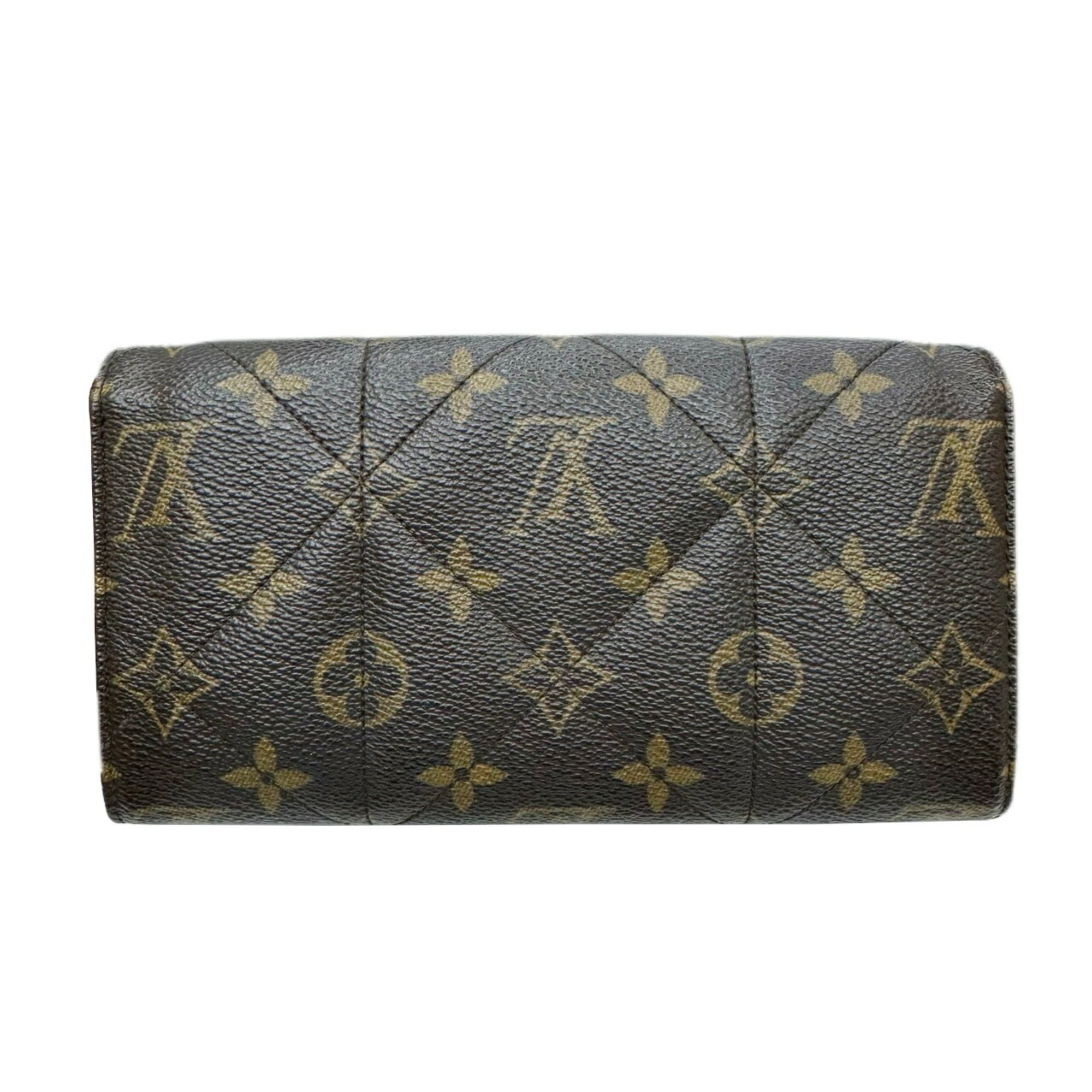 LOUIS VUITTON Louis Vuitton Portefeuille Sarah Monogram Etoile Long Wallet M66556 SP4069 Brown Women's