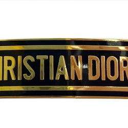 Christian Dior J'adior Hair Clip GP Gold Black Women's