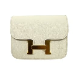 Hermes HERMES Constance Nata B engraved 2023 production Epson coin purse with bi-fold wallet for women and men