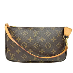 Louis Vuitton LOUIS VUITTON Pochette Accessoires M51980 VI0090 Pouch Handbag Women's Monogram Brown