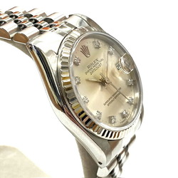 ROLEX Rolex Datejust Boys Size 68274G N No. 10PD SS Automatic