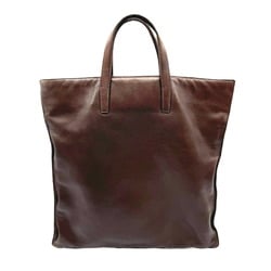 LOEWE Tote Handbag Nappa Leather Brown Women's Men's