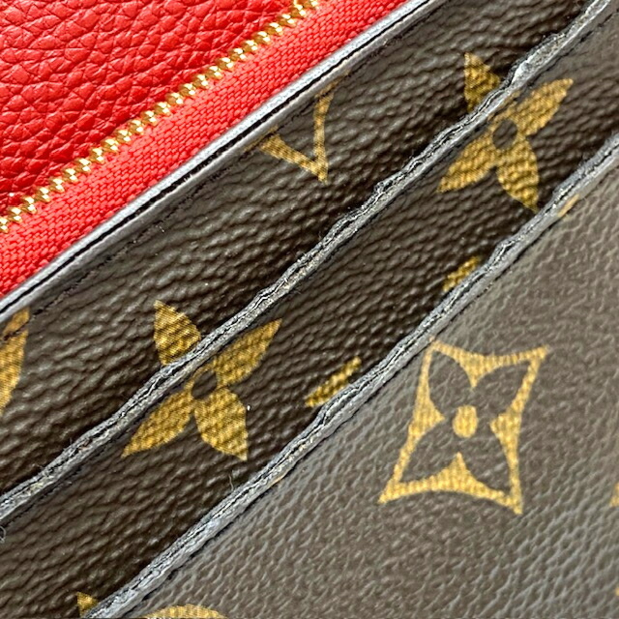 LOUIS VUITTON Louis Vuitton Portefeuille Pallas Monogram M58414 Cerise