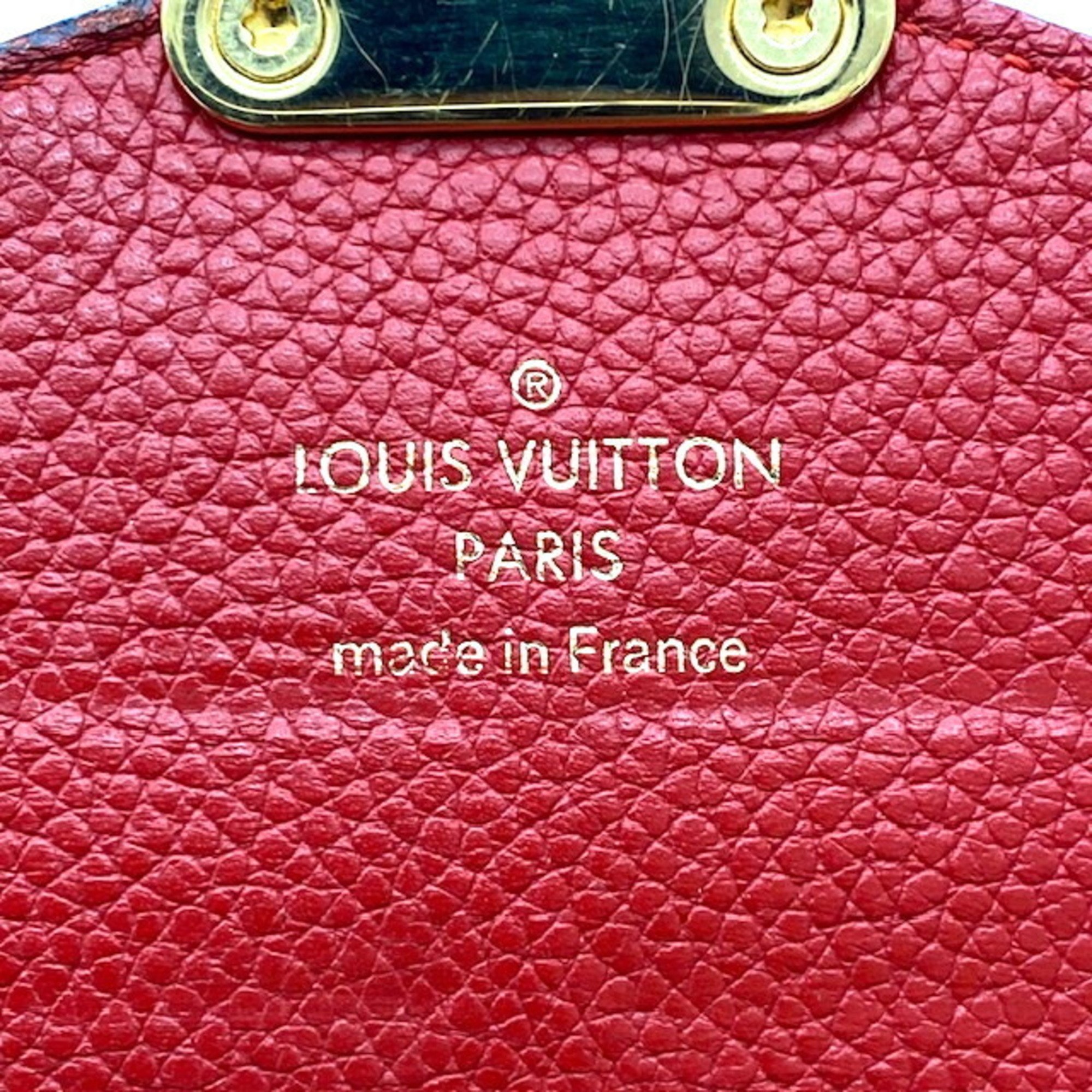 LOUIS VUITTON Louis Vuitton Portefeuille Pallas Monogram M58414 Cerise