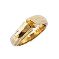 Cartier Bamboo Ring K18YG Yellow Gold Women's