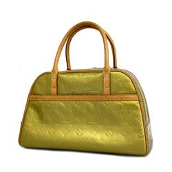 Louis Vuitton Handbag Vernis Tompkins Square M91150 Green Ladies