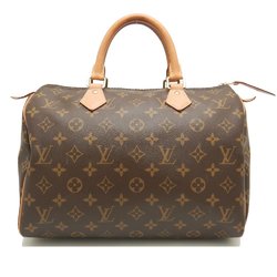 LOUIS VUITTON Louis Vuitton Monogram Speedy 30 M41108 Handbag Brown 251718