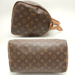 LOUIS VUITTON Louis Vuitton Monogram Speedy 30 M41108 Handbag Brown 251718