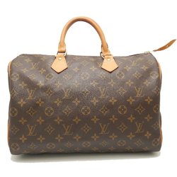 LOUIS VUITTON Louis Vuitton Monogram Speedy 35 M41524 Handbag Brown 251699