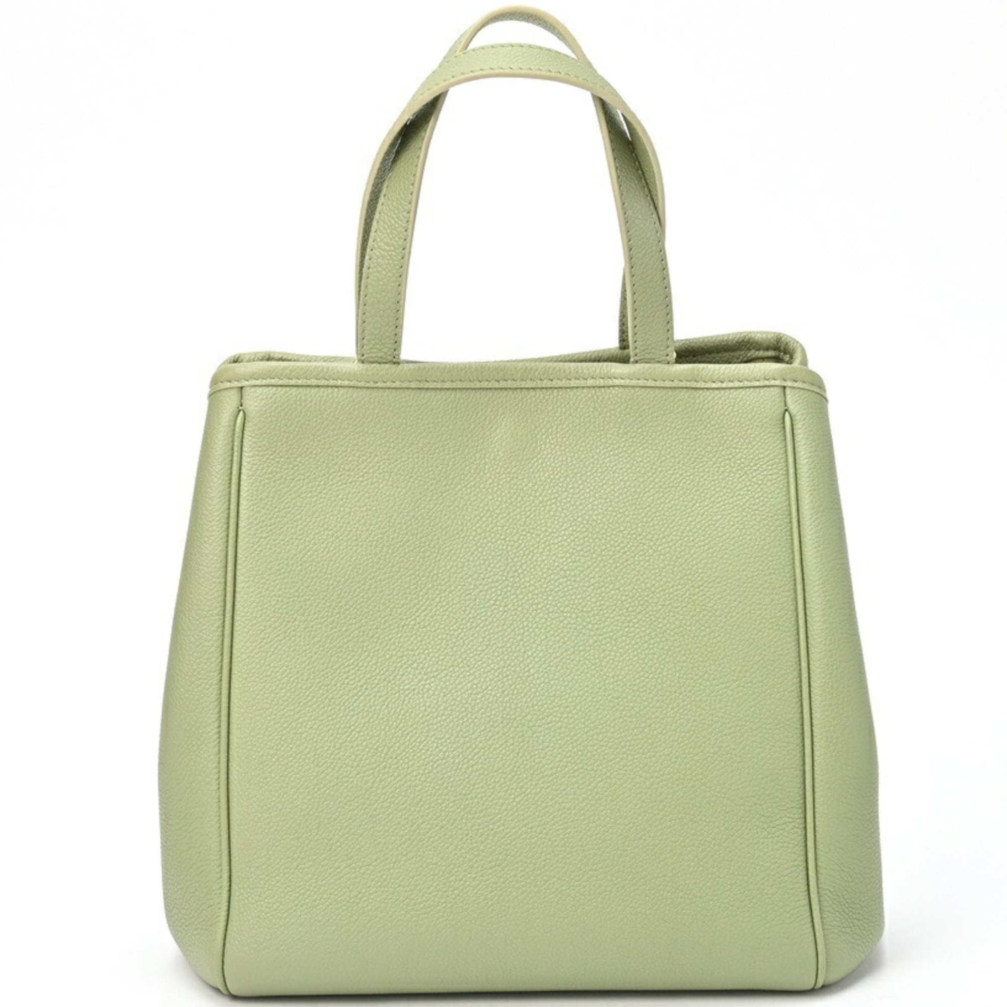 CELINE Small Fold Cabas 194073CR7.31SA Grained Calfskin Sage (Light Green) S-155417