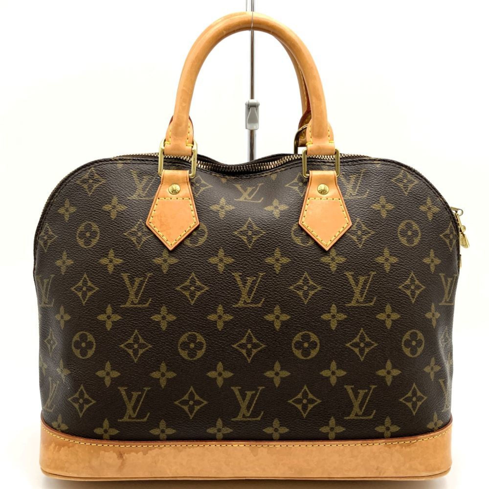 Louis Vuitton M51130 Old Alma 2way Handbag Shoulder Bag Brown Monogram LOUIS VUITTON