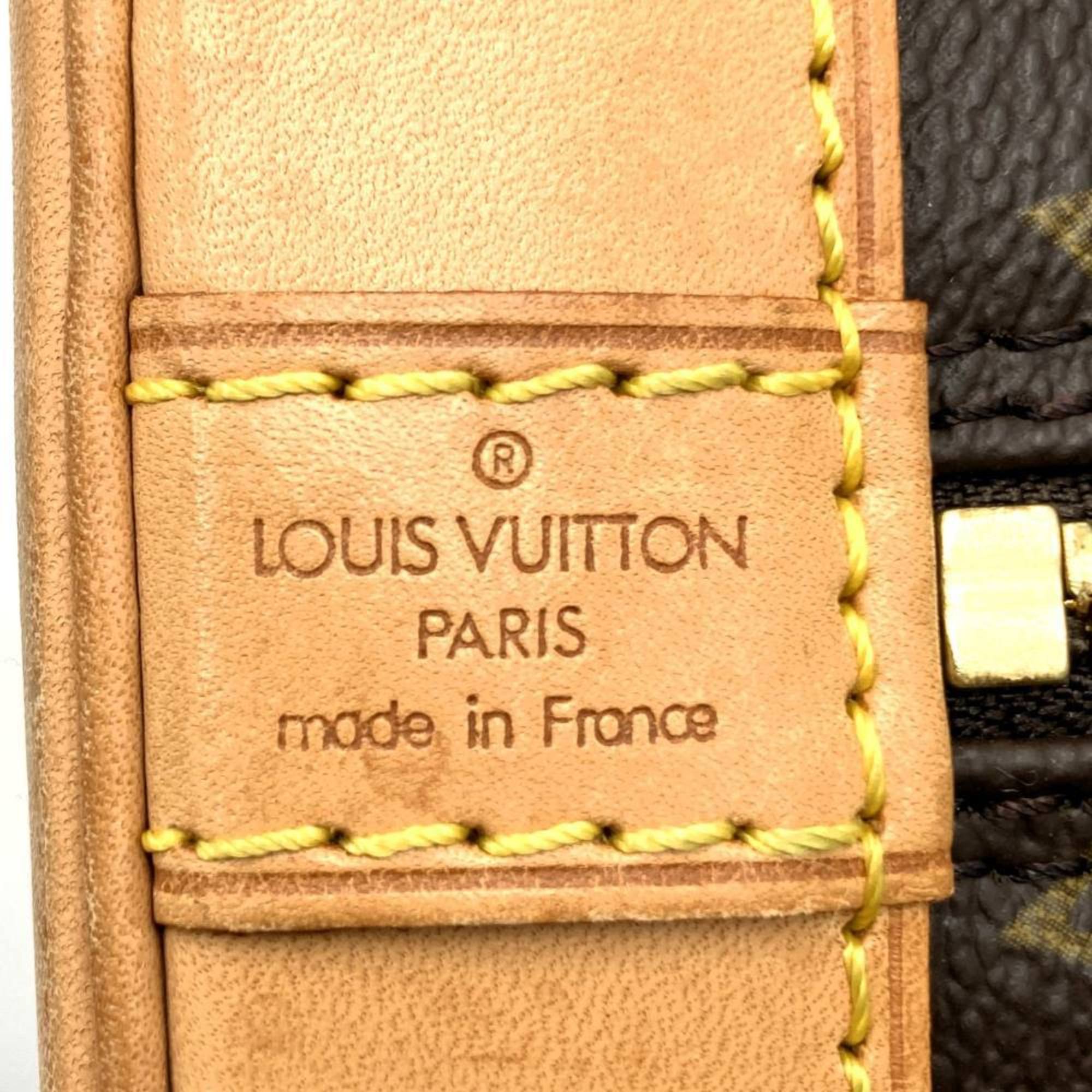 Louis Vuitton M51130 Old Alma 2way Handbag Shoulder Bag Brown Monogram LOUIS VUITTON